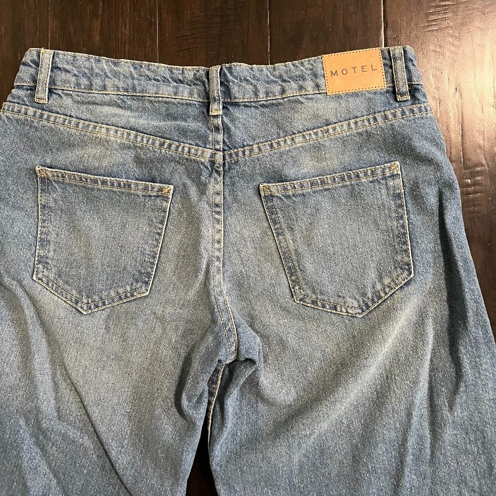 Motel Rocks Low Rise Parallel Jeans - Picture 3 of 4